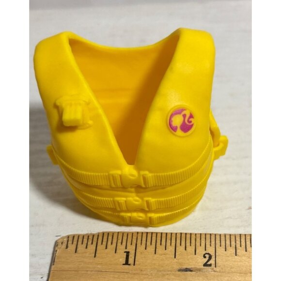 Vintage Mattel Barbie Yellow Life Jacket Replacement - Picture 6 of 6
